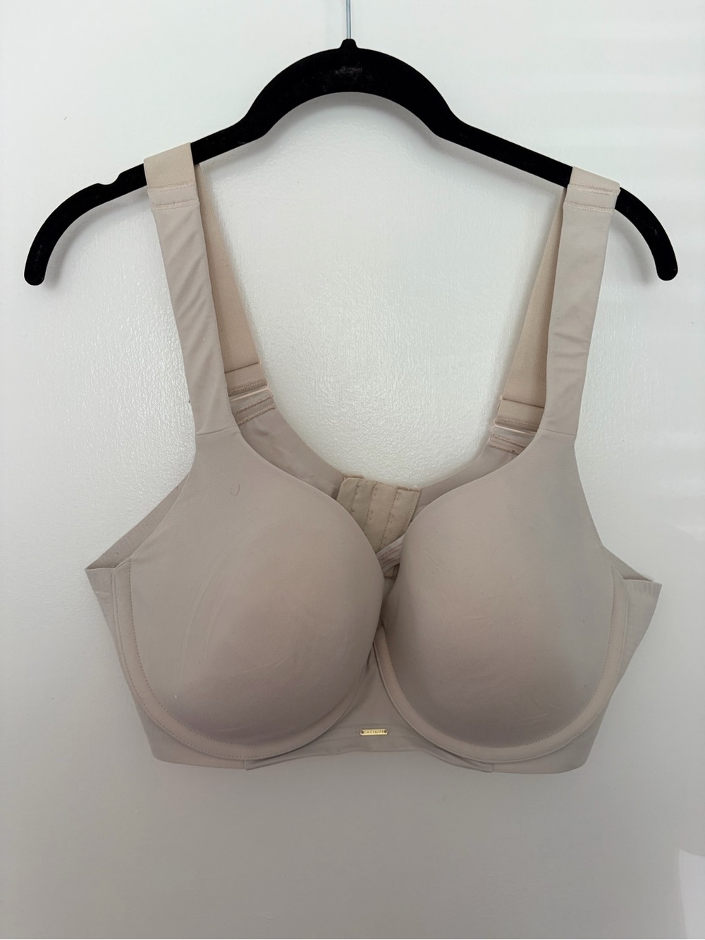 Cacique Lightly Lined Full Coverage Bra 38DD / 38E Nude Tan